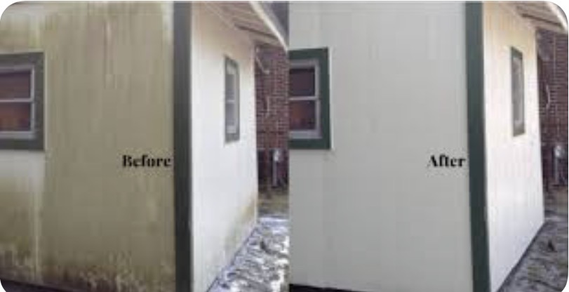 Before and after cleaning example two